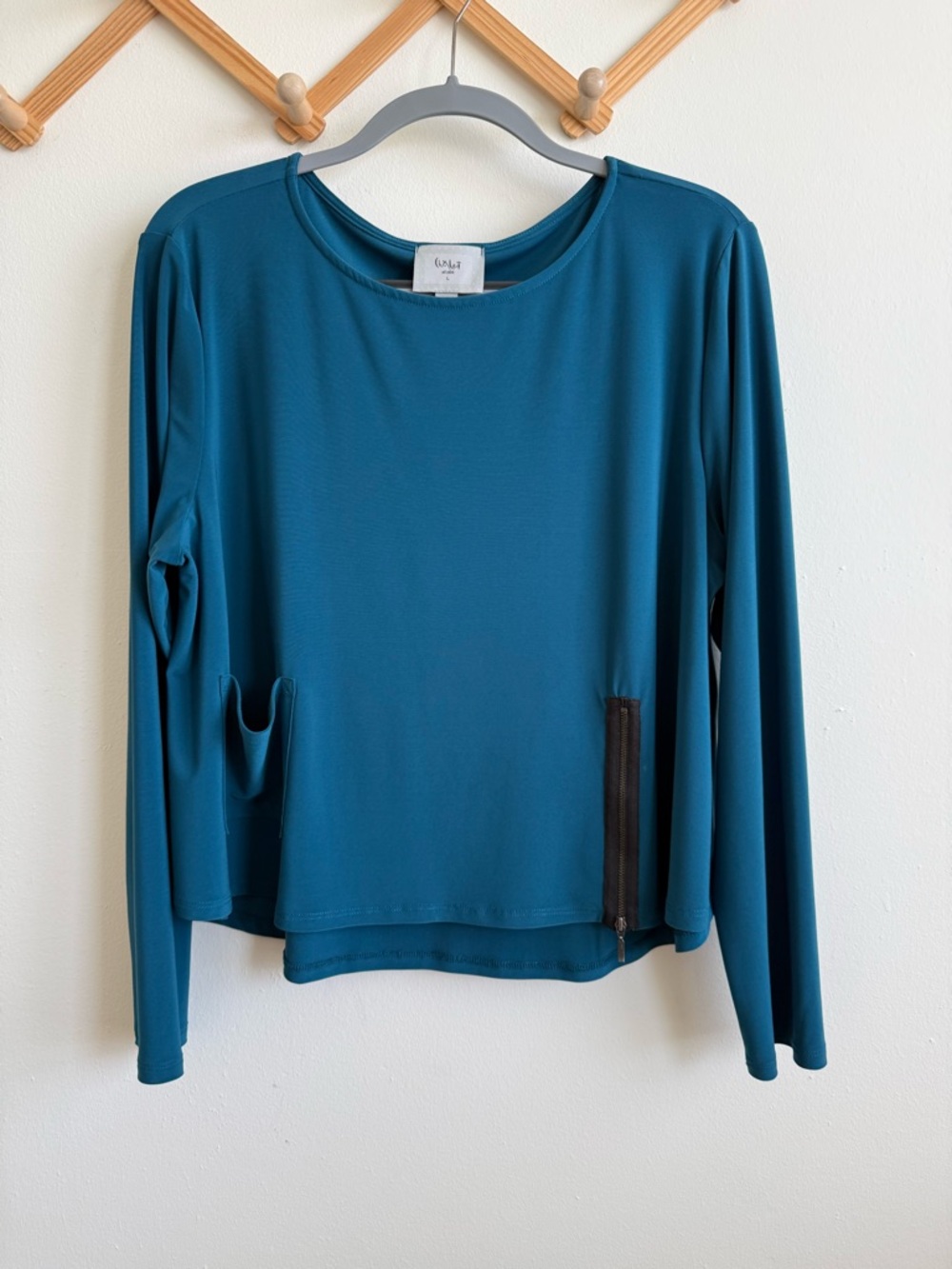 Chalet Et ceci USA Stretch lagenlook longsleeve blouse